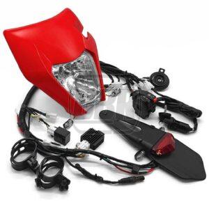 GRUF™ Universal Enduro Light Kit – Red Headlight