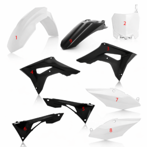 KURZ™ Body Plastic RHS Rear Panel - White - Model: FS250