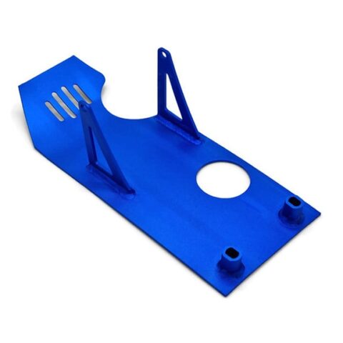 Engine Sump Guard – Alloy – Blue | DBRacing